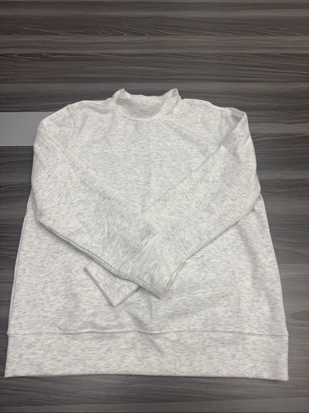 Maurices Light Heather Gray Turtleneck Sweater